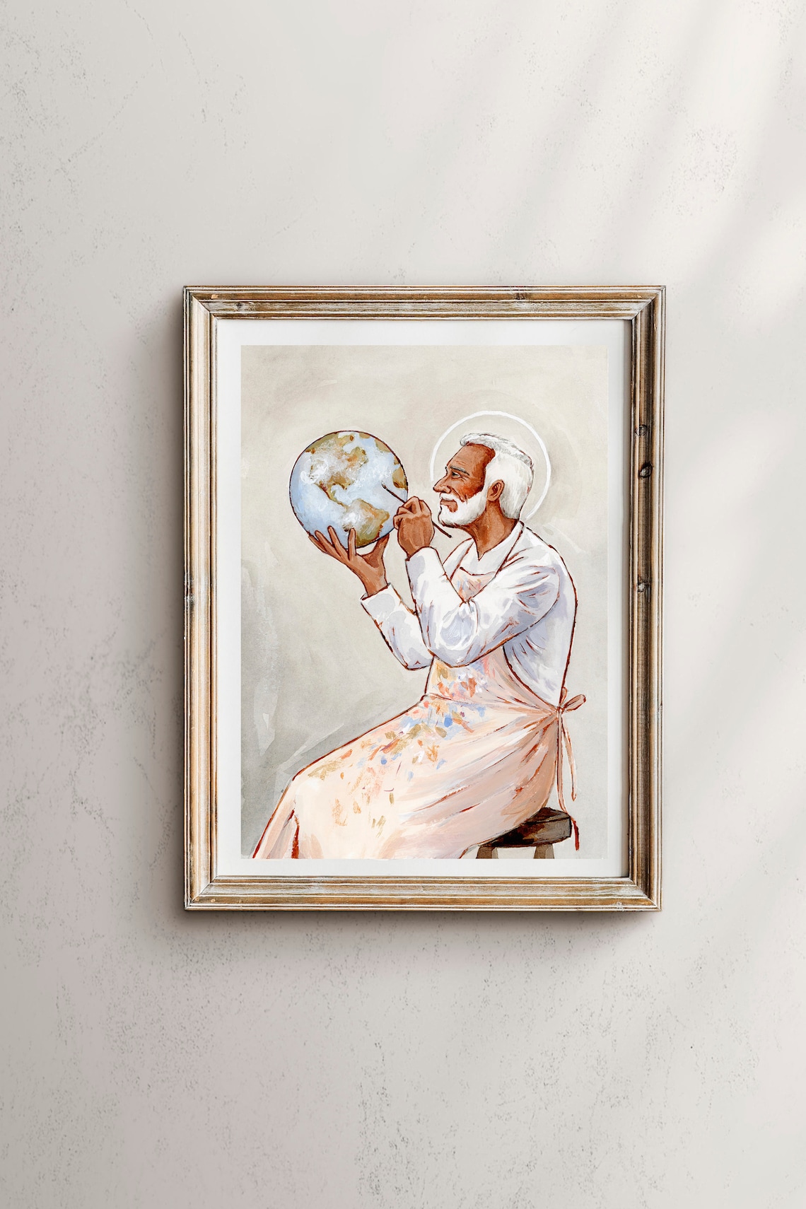 The Great Artist God Painting The Earth, Christian Art