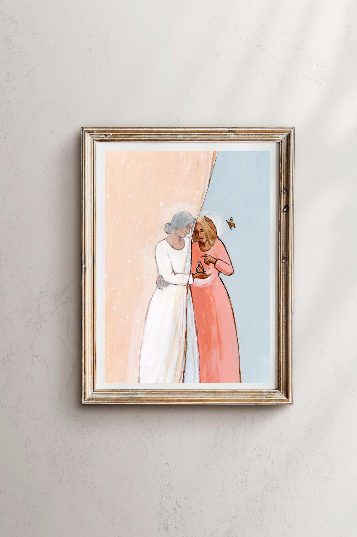 Look For Me In The Butterflies, Motherhood Art Print - Image 3