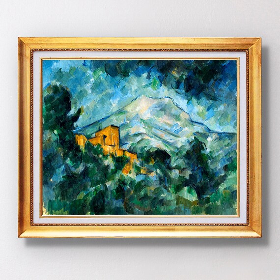 Paul Cezanne Mont Sainte Victoire And Chteau Noir 1906 Fine Art Glice Sku 0275