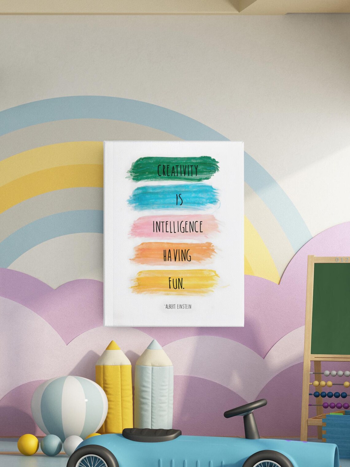 Creativity Is Intelligence Having Fun, Einstein Quote - Image 3