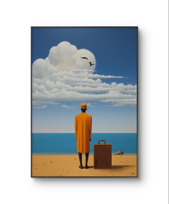 Accra Ghana Surreal African City Wall Art