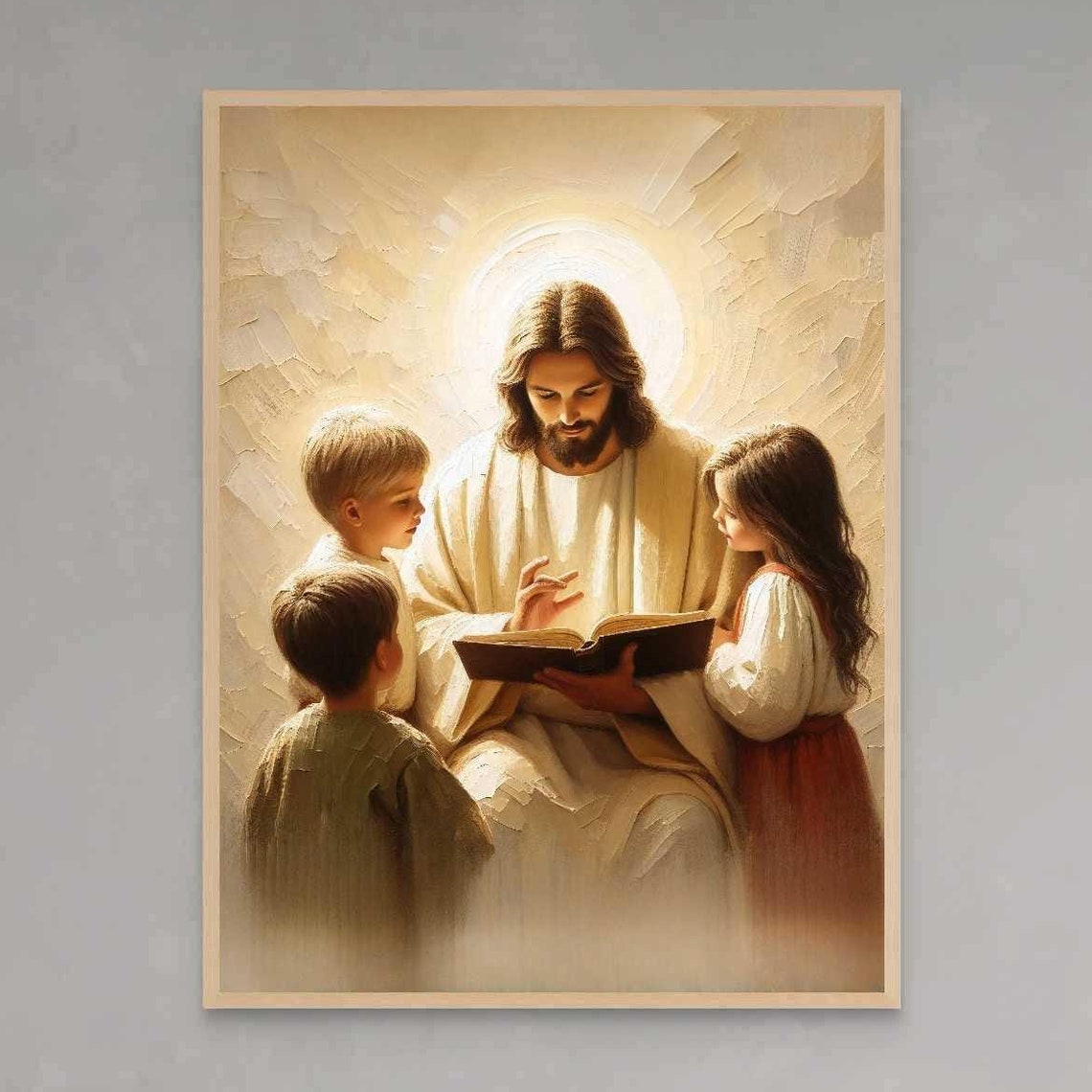 Lessons With Christ Christian Art Jesus With Children Jesus Wall Art Lds Art Bible Art Jesus And Kids Jesus Art Picture Of Jesus Art - Image 7