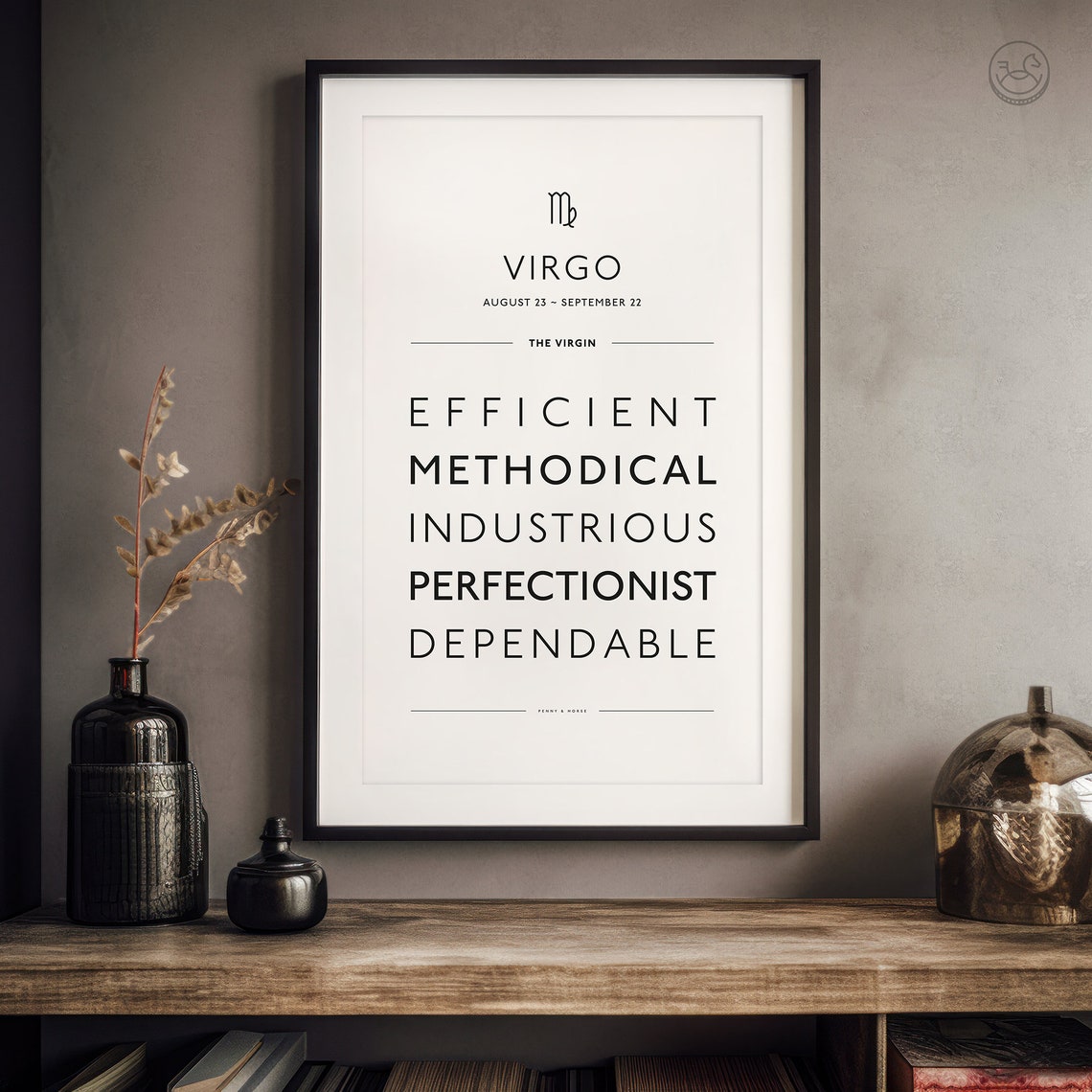 Virgo Zodiac Traits, Astrology Gift - Image 3