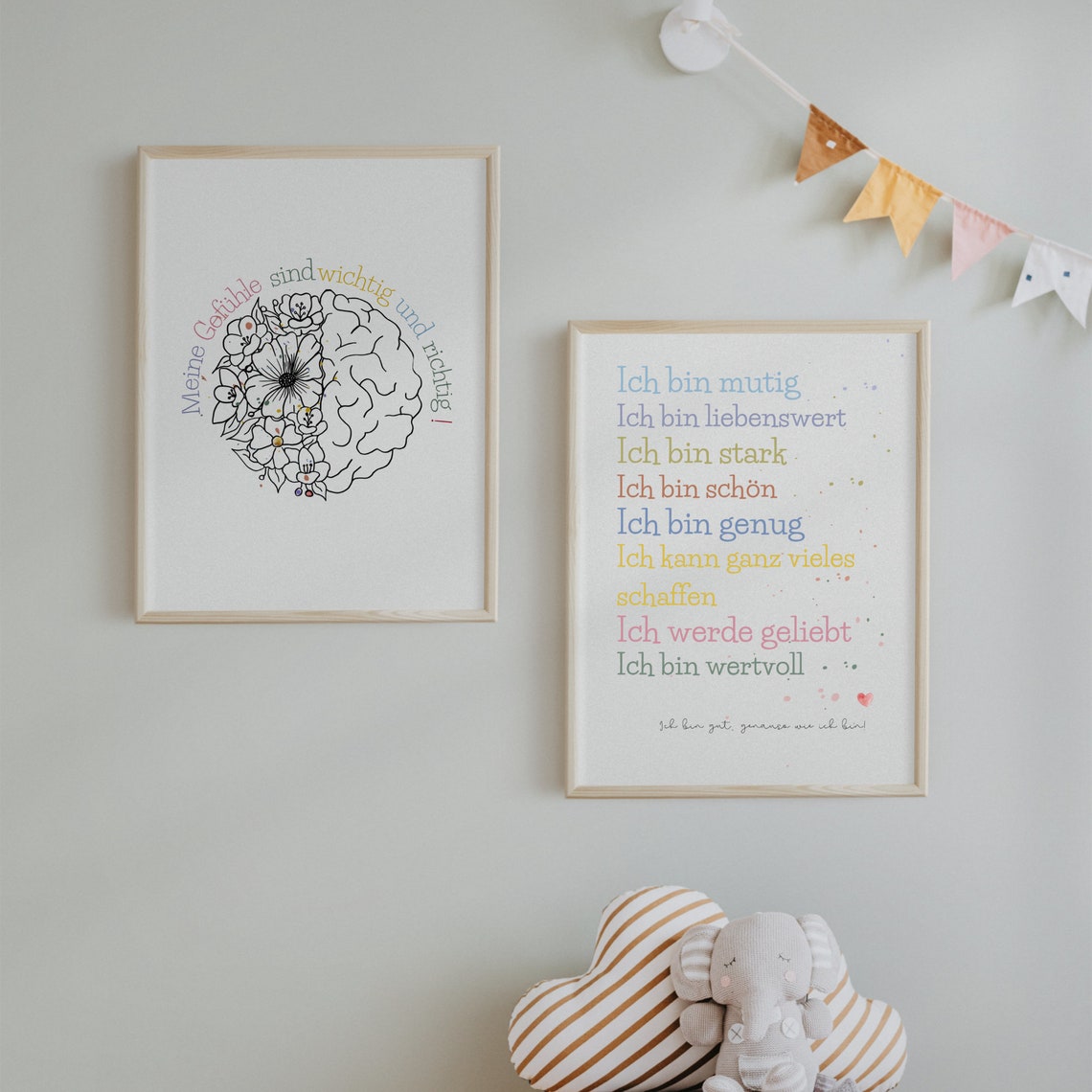 Affirmations Child Protection Gift File Mental Health Poster Classroom Preschool Positive - Image 3