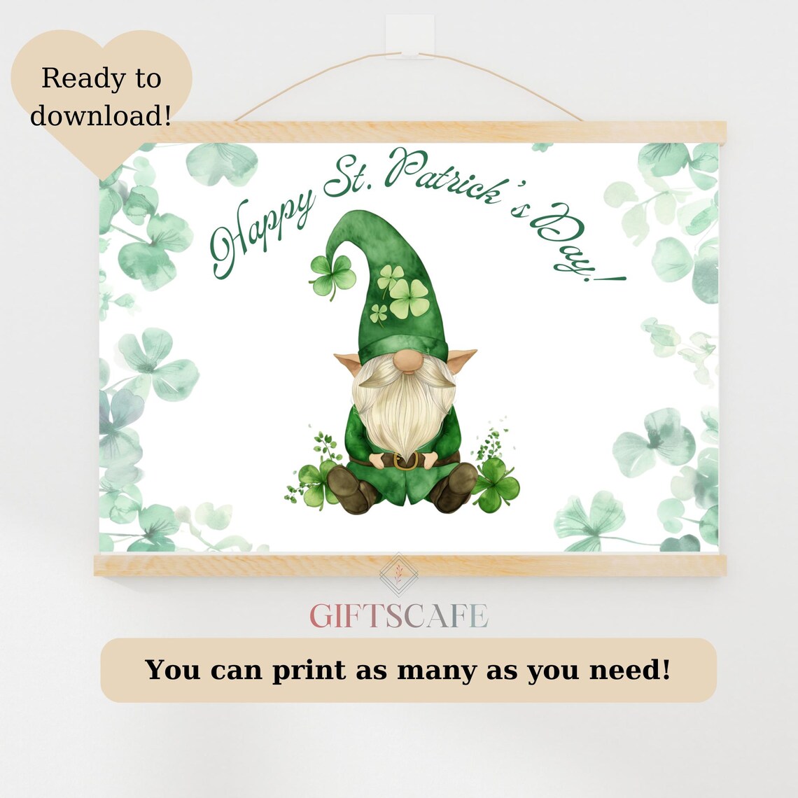 My First St Patricks Day Keepsake for Newborn Baby - Image 2