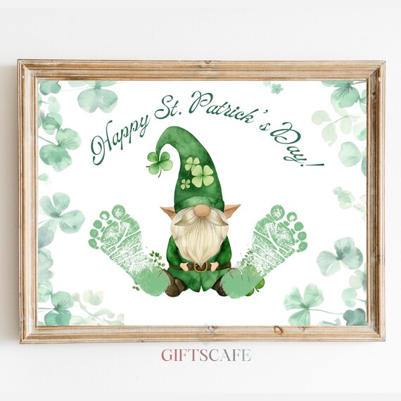 My First St Patricks Day Keepsake for Newborn Baby