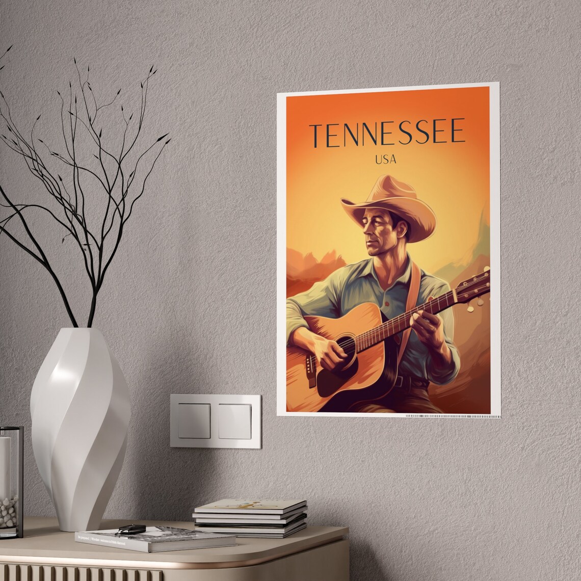 Tennessee Tennessee - Contemporary Travel Poster - Image 5