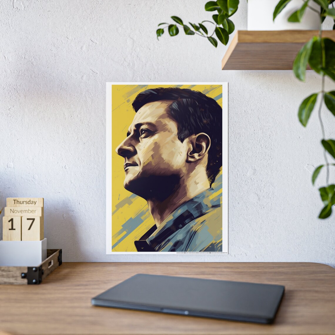 Volodymyr Zelenskyy, Ukraine Travel Poster - Image 6