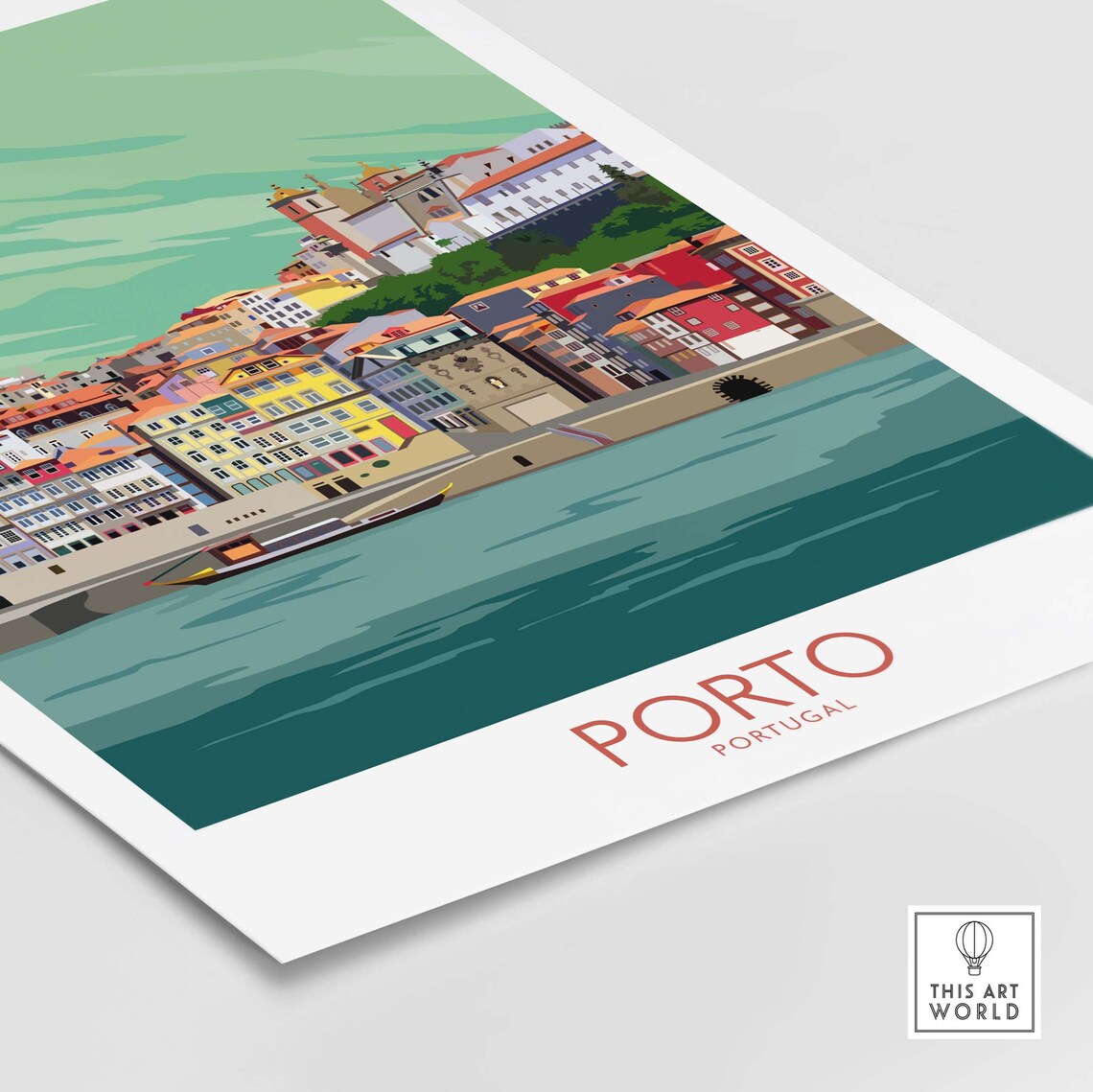 Porto Travel Poster, Portugal City Wall Art - Image 4