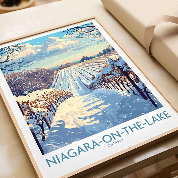 Niagara On The Lake Ontario Travel Poster