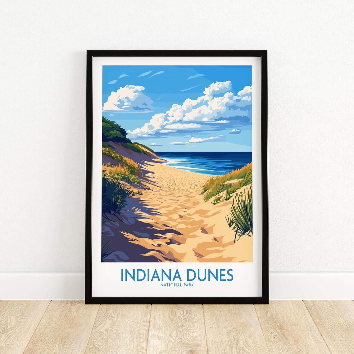 Indiana Dunes National Park Travel Poster - Image 5