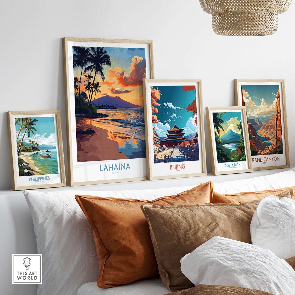 Lahaina Maui Hawaii Beach Poster, Tropical Decor - Image 3