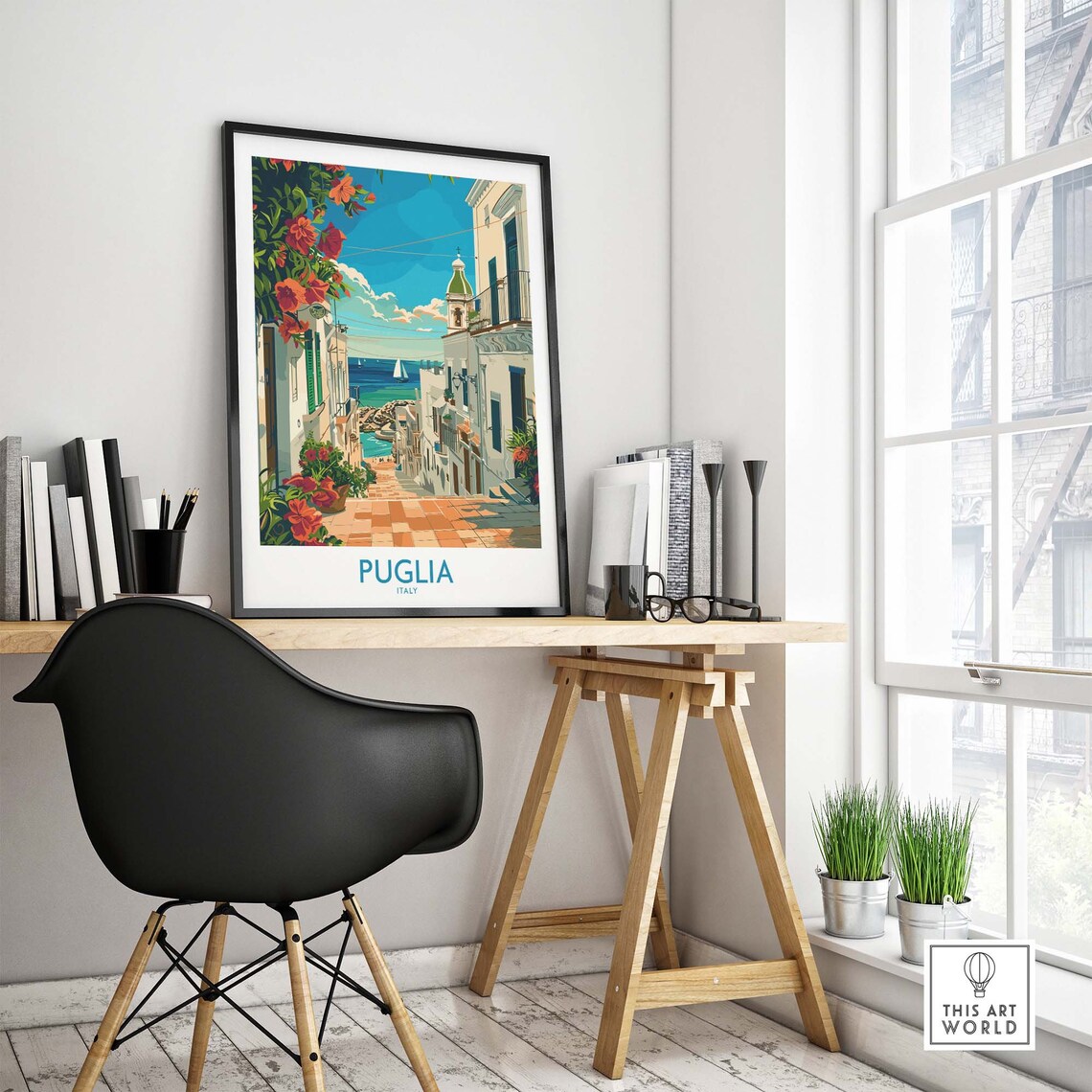 Puglia Italy Travel Poster, Unique Souvenir Decor - Image 4