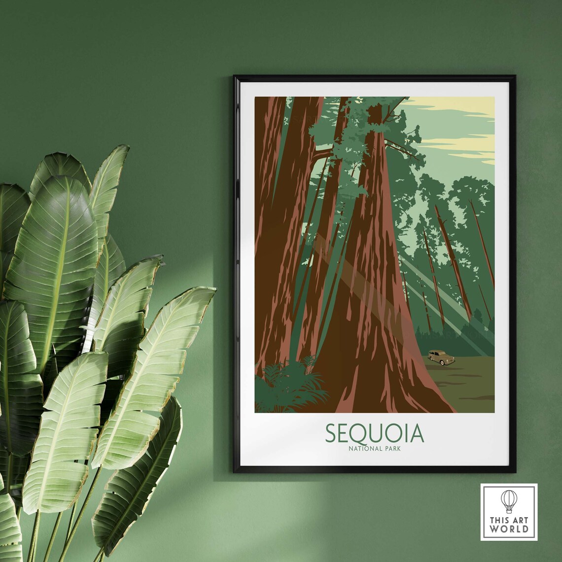 Sequoia National Park California Park Poster - Image 2