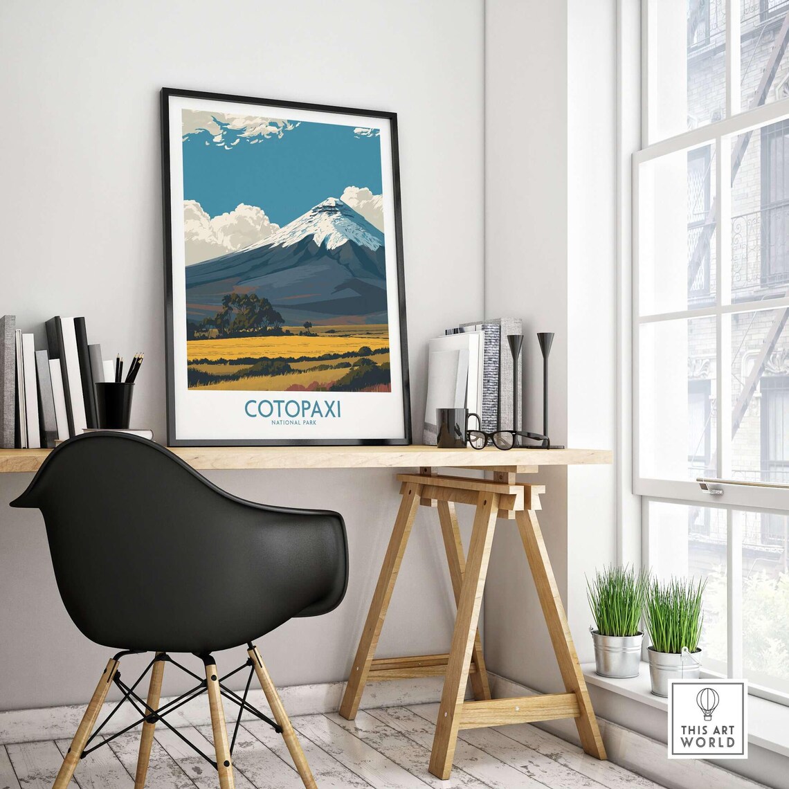 Cotopaxi Volcano National Park Travel Poster - Image 3