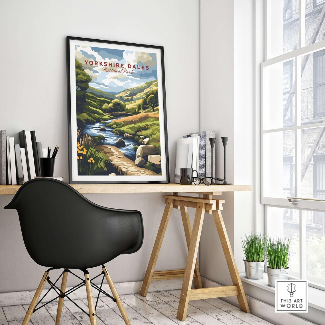 Yorkshire Dales National Park Travel Poster - Image 4