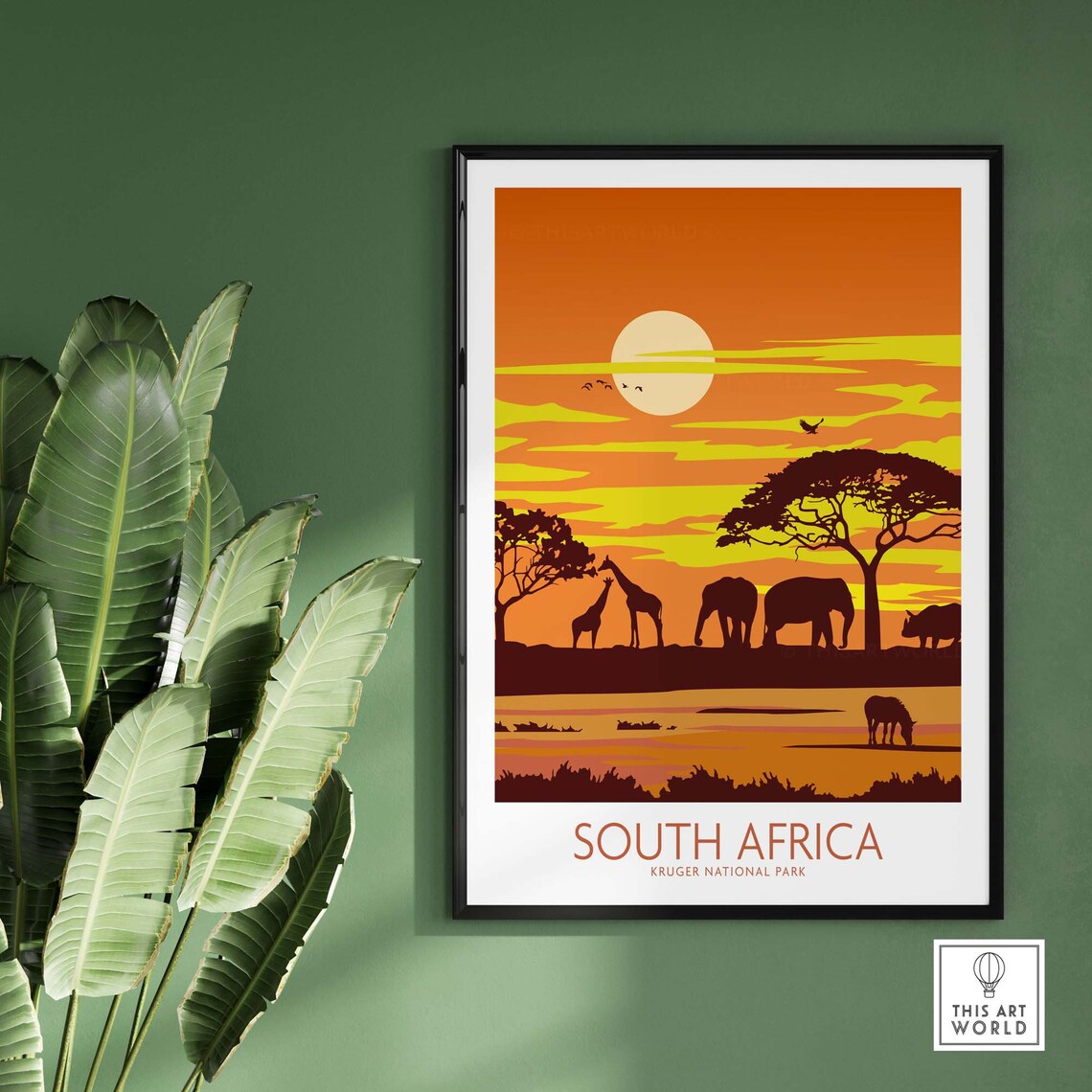 South Africa Kruger National Park Safari Art Print - Image 2