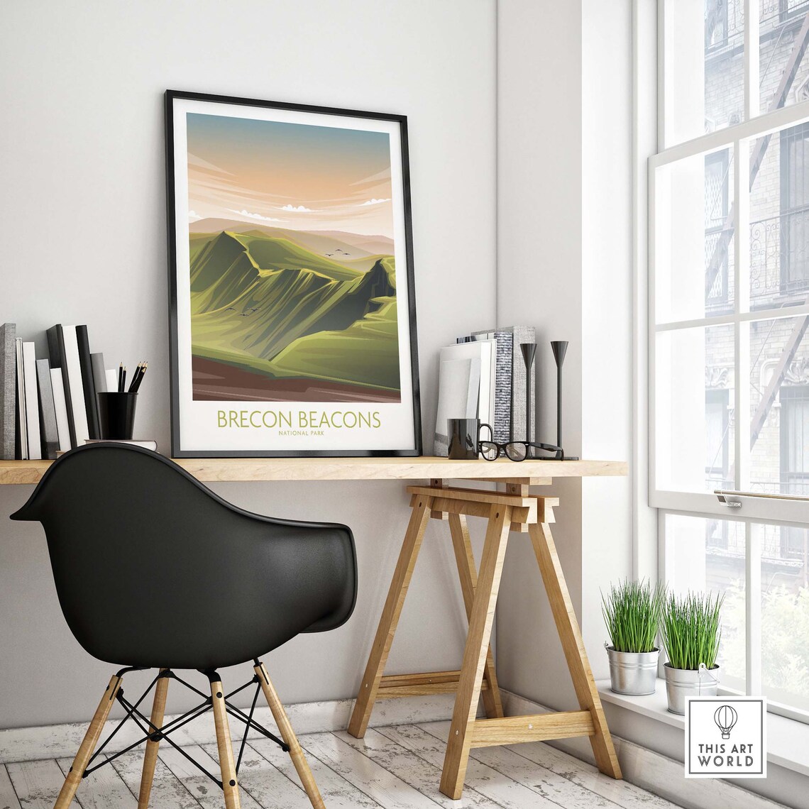 Brecon Beacons National Park Travel Poster - Image 4