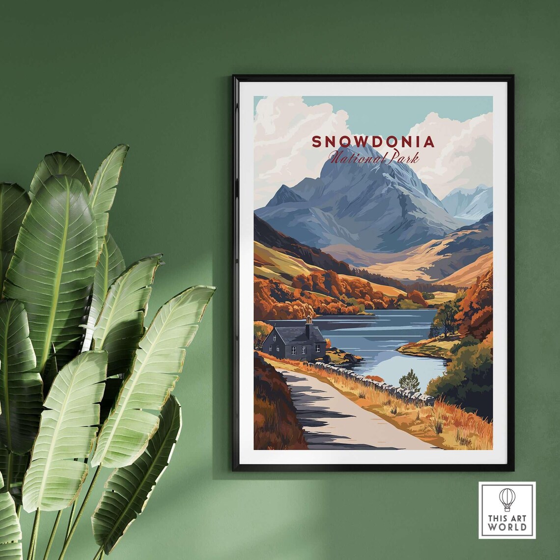Snowdonia National Park, Wales Office Art Print - Image 2