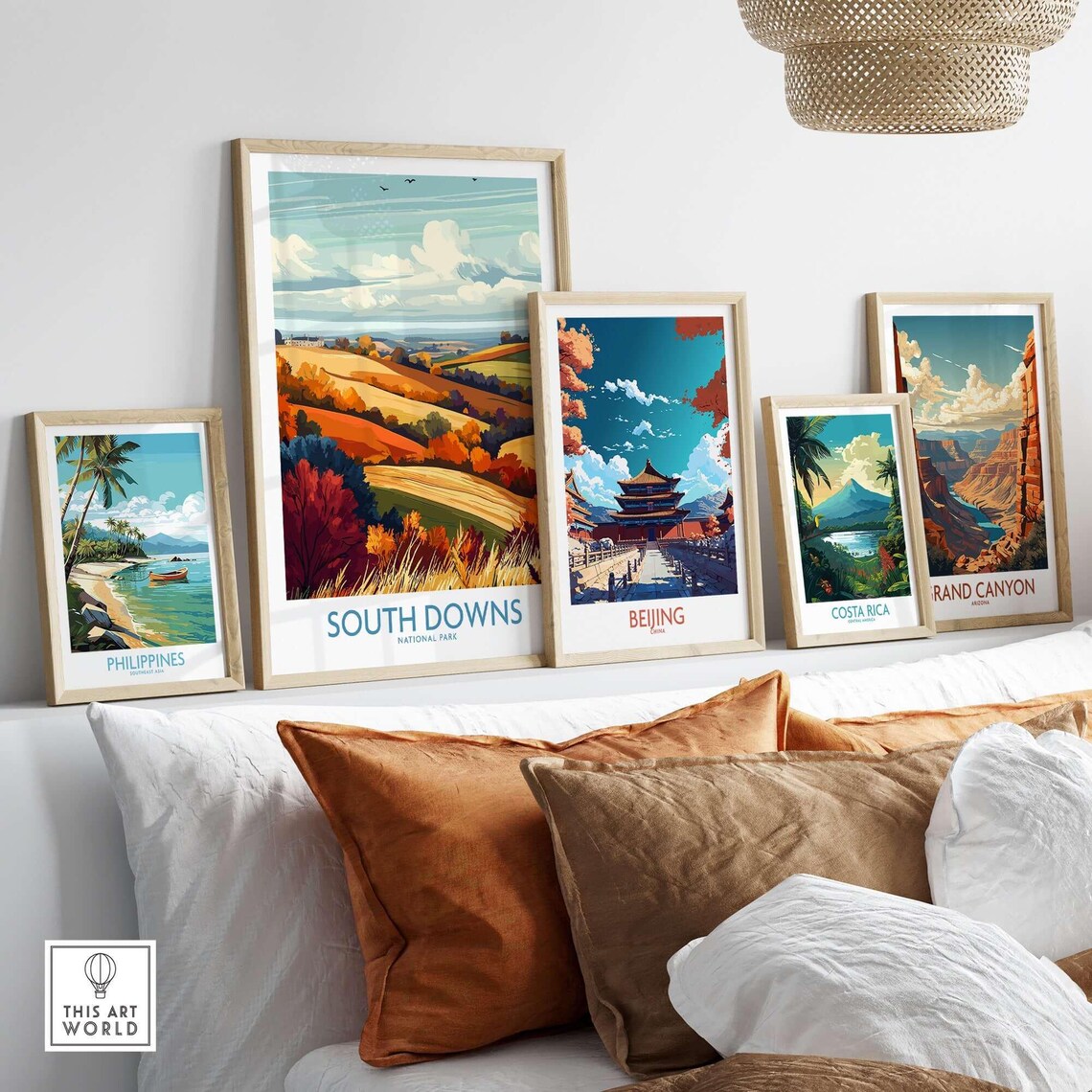 South Downs National Park Travel Poster - Image 3
