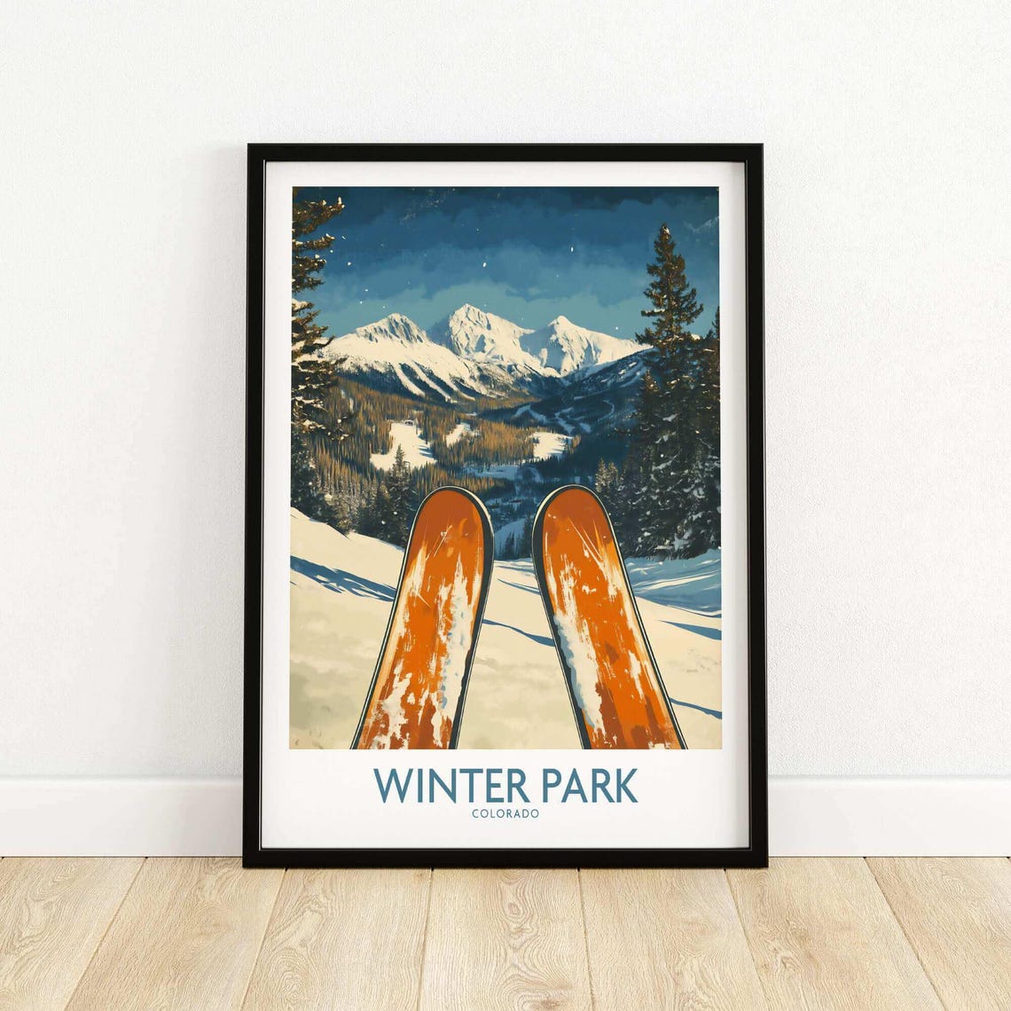 Winter Park Poster, Colorado Ski Resort Adventure - Image 5