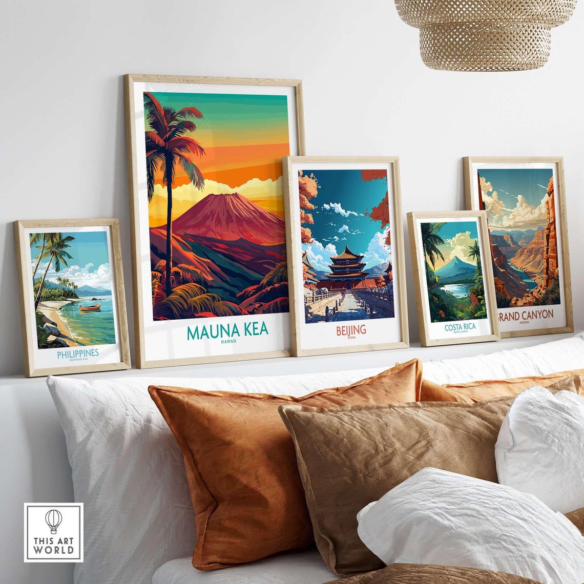 Mauna Kea Sunset Art Print, Hawaii Volcano - Image 3