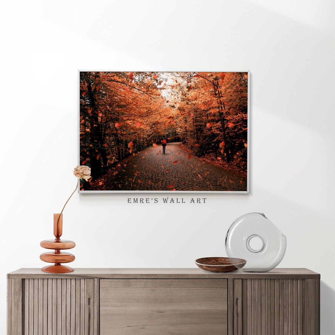 Autumn Landscape Photo Print, Rustic Fall Poster - Image 2