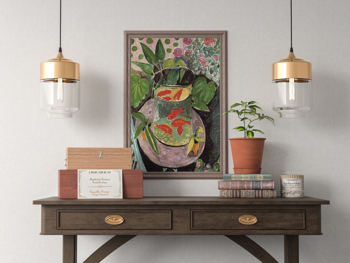 Henri Matisse Goldfish Vintage Art Print - Image 4