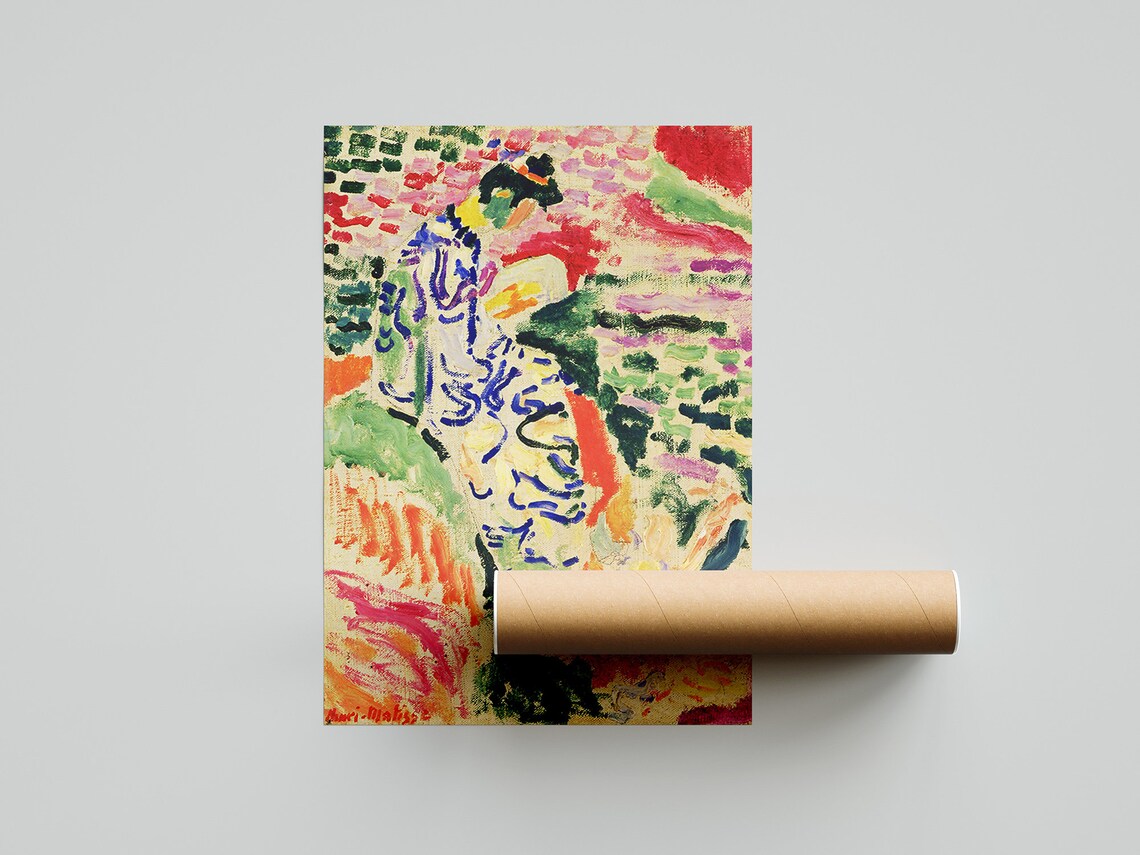 Matisse La Japonaise Vintage Exhibition Poster - Image 2