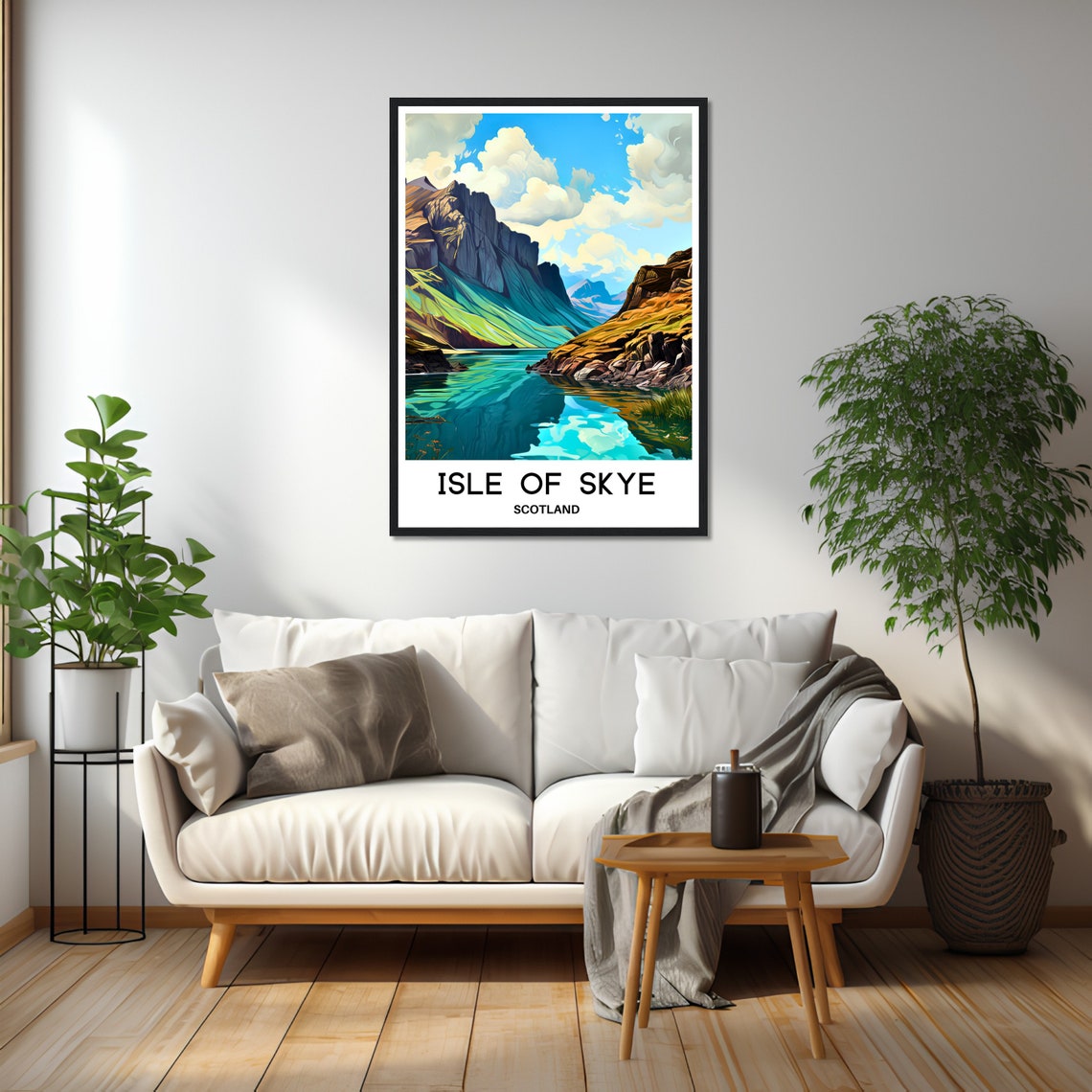 Isle Of Skye Travel Poster Isle Of Skye Travel Print Isle Of Skye Wall Art Isle Of Skye Travel Gift Isle Of Skye Art Print Scotland Poster - Image 3