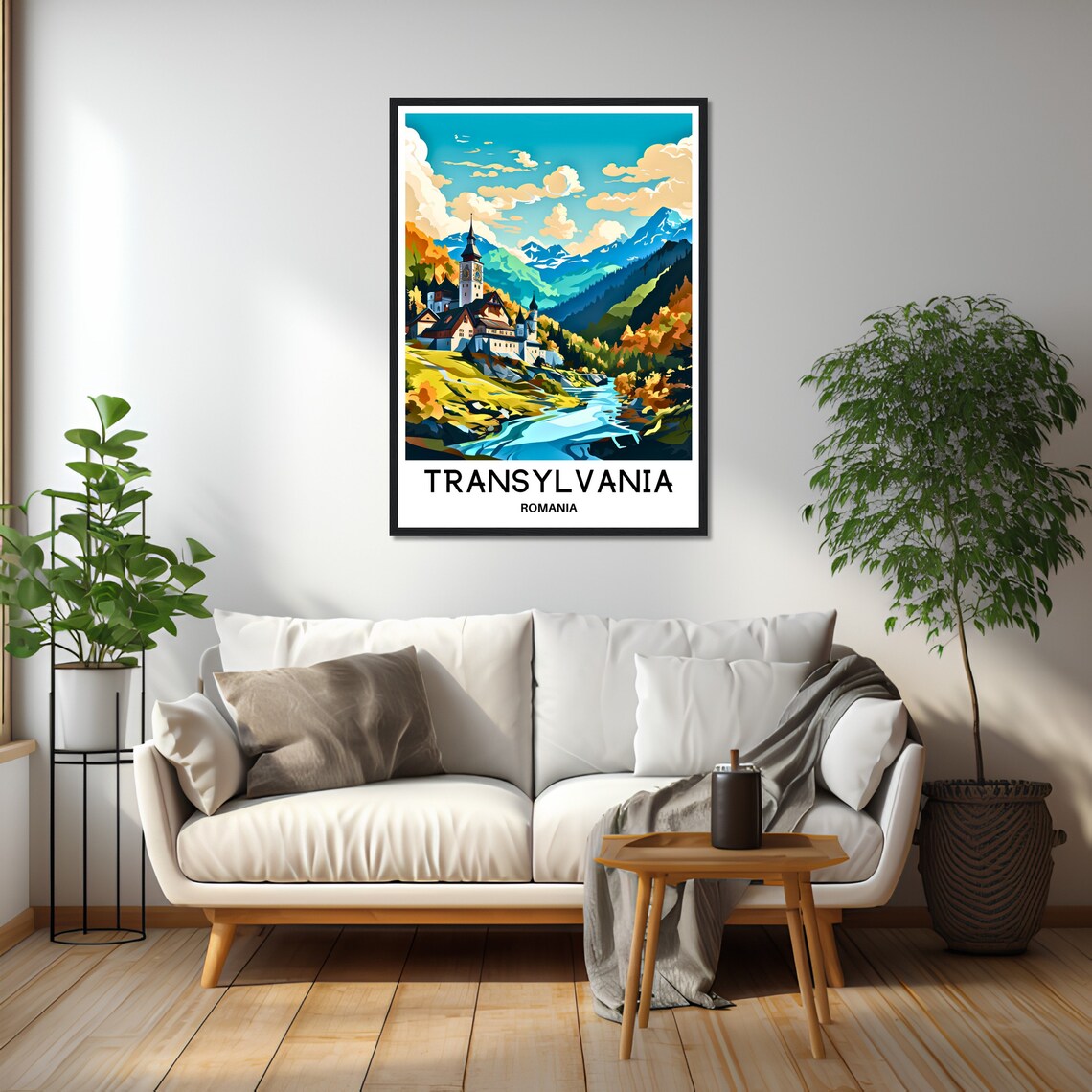 Transylvania Travel Print, Romanian Wall Art Print - Image 2