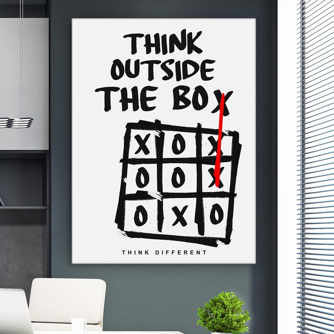 Break The Mold Motivational Quote Art Print