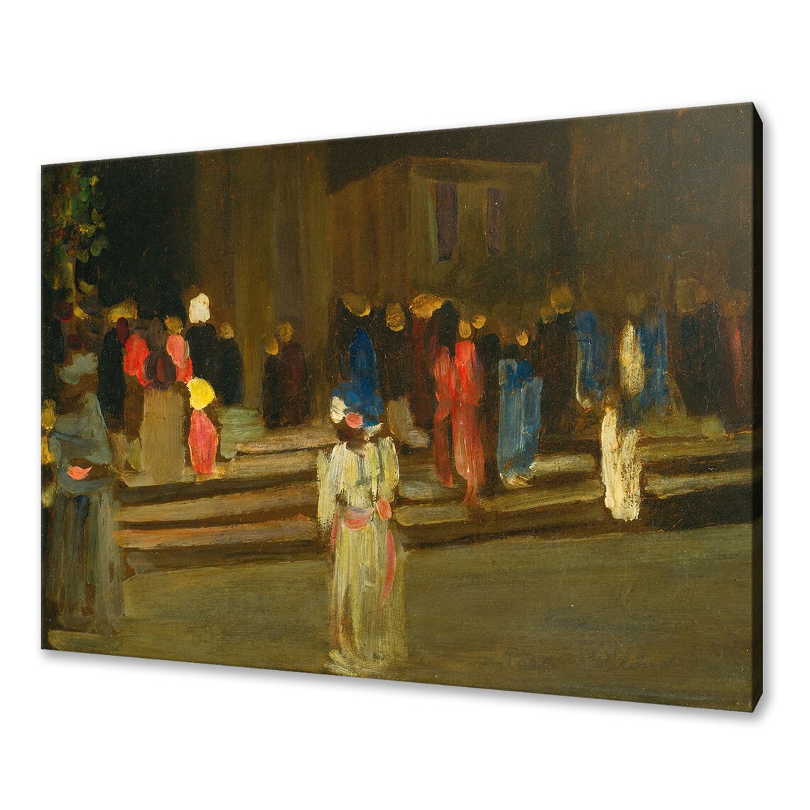 Wassily Kandinsky Park Of St Cloud Entrance 1906 Night Scene Poster