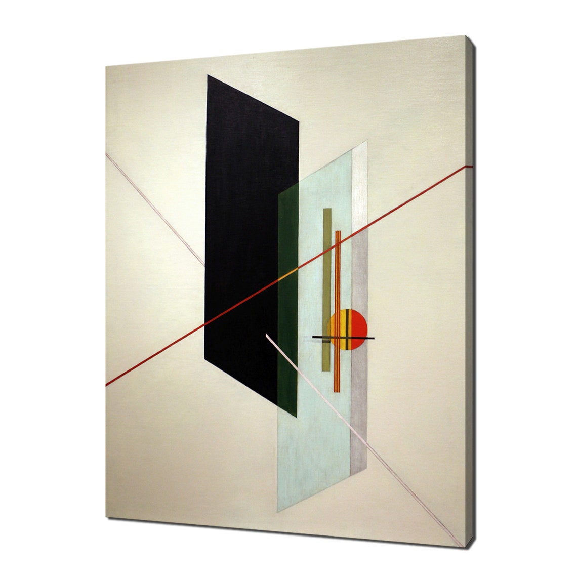 Laszlo Moholy Nagy A IX 1923 Bauhaus Geometric Abstract Modern Poster