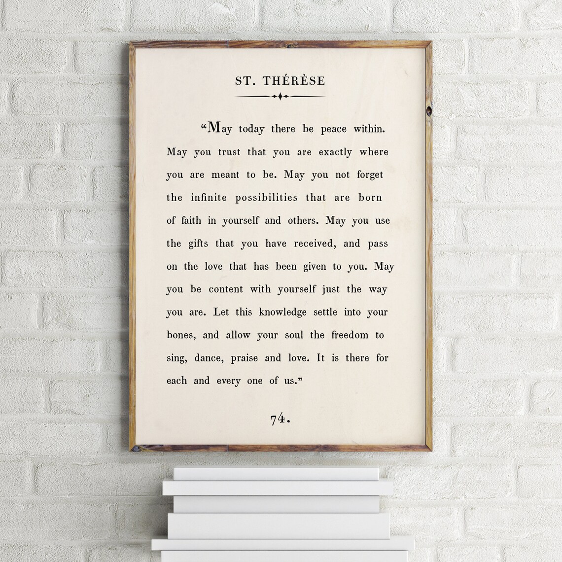 Custom Quote Art Print, Personalized Song Lyrics - Image 2