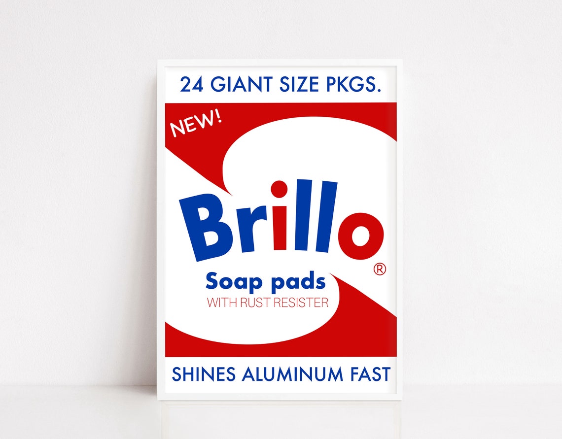 Brillo Pop Art Poster