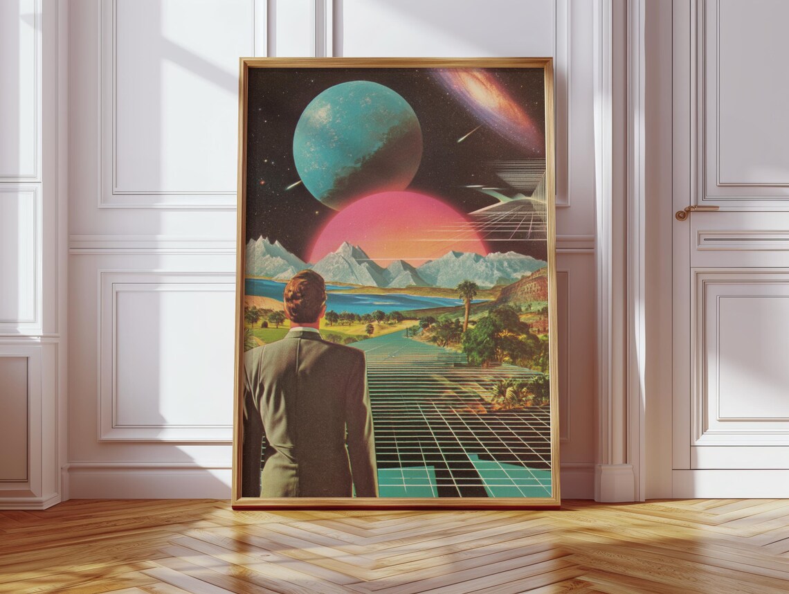 Interdimensional Ufo Space Travel, Retro Futurism