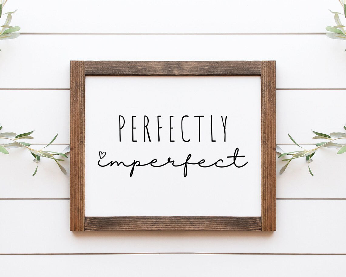 Perfectly Imperfect Self Esteem Booster Art Print - Image 3