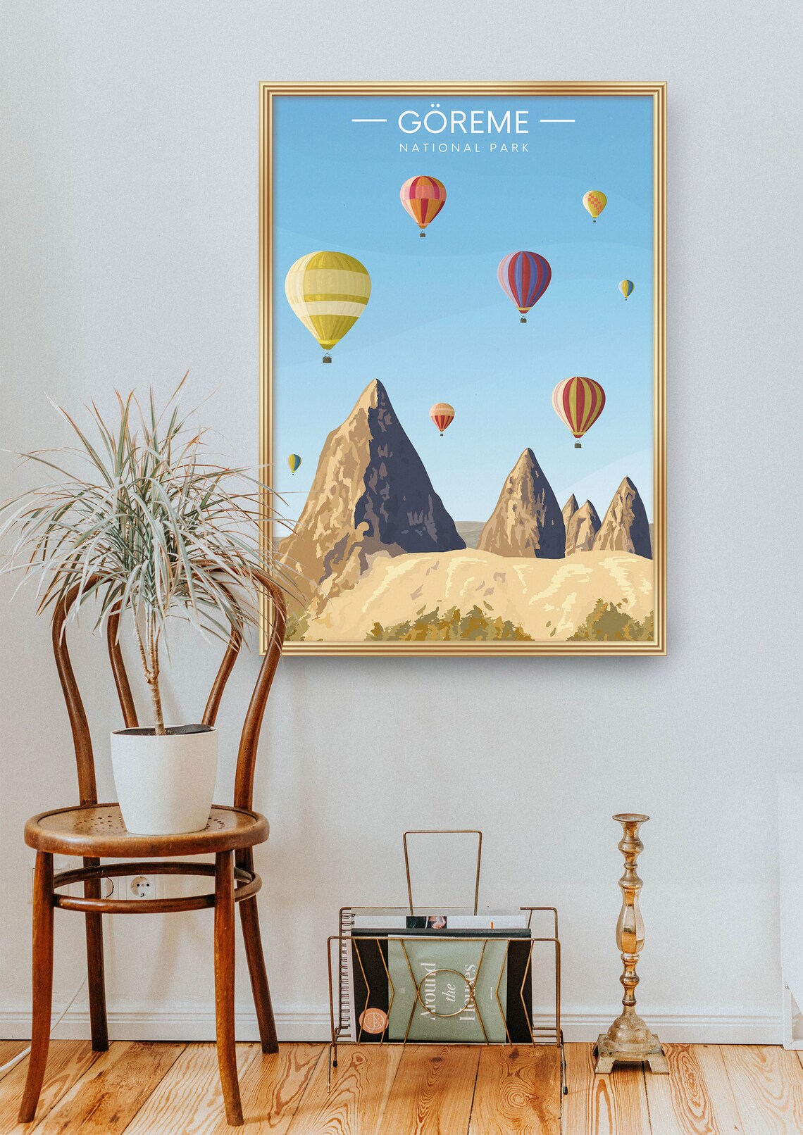 Goreme National Park Turkey Travel Poster - Image 2