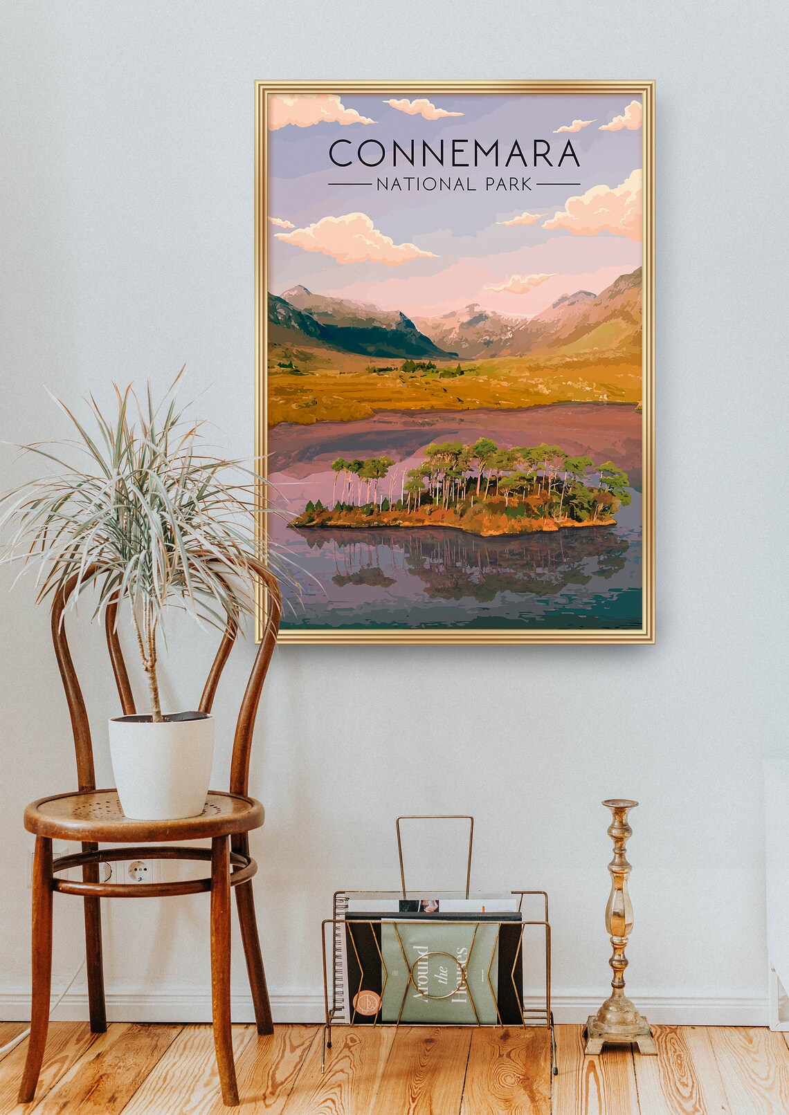 Connemara National Park Vintage Travel Poster - Image 2