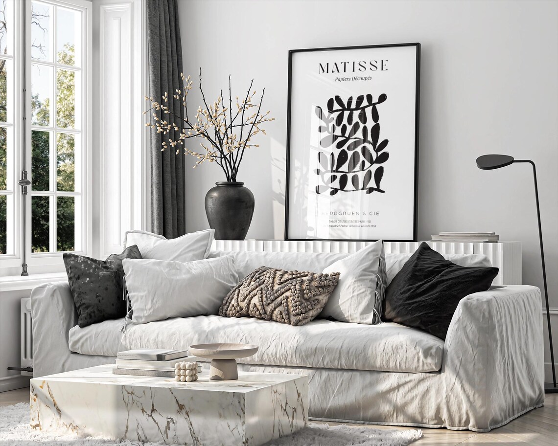 Matisse Inspired Art, Mid Century Modern Decor - Image 5