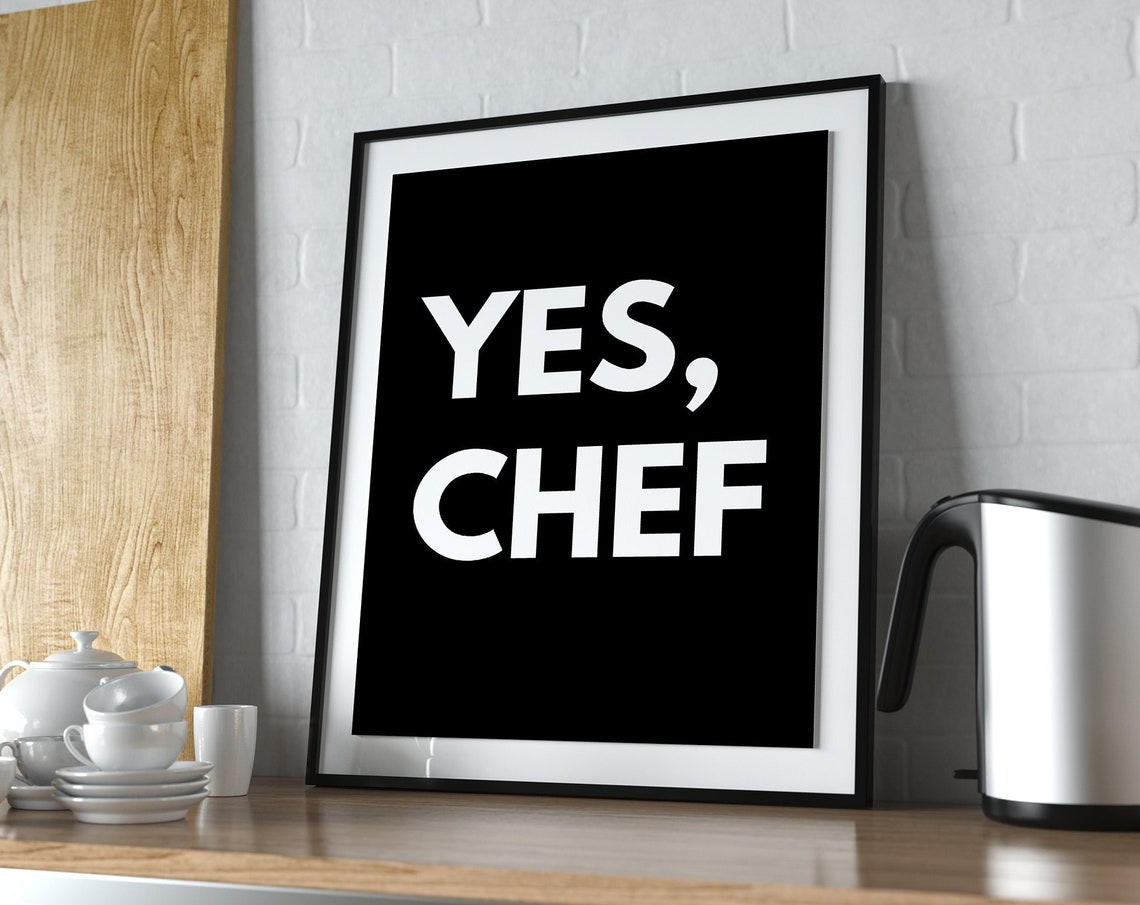 Yes Chef Poster, The Bear TV Show