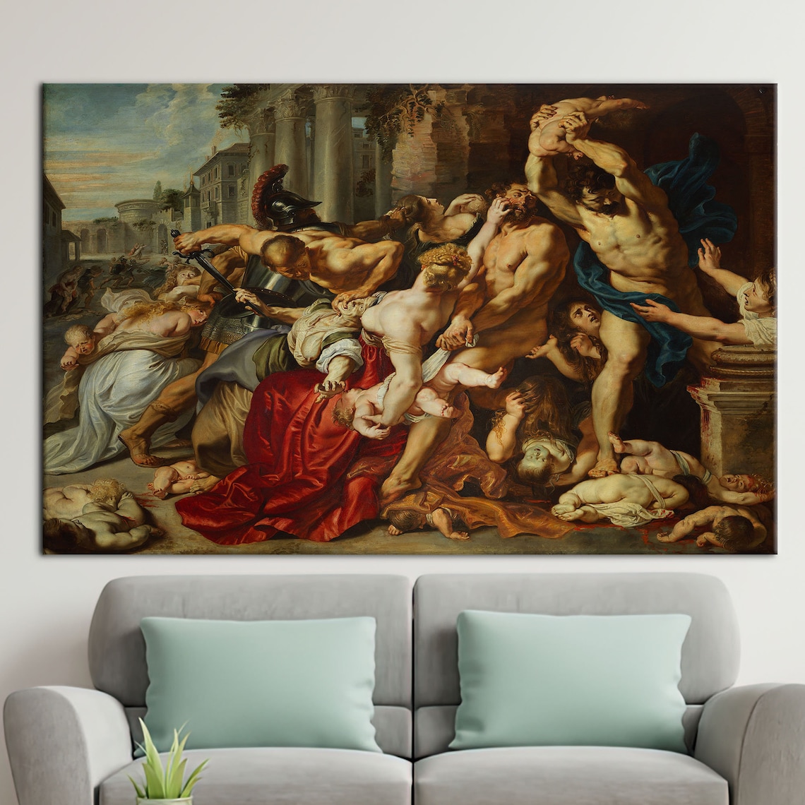 Rubens Massacre Of The Innocents Baroque Masterpiece Art Poster