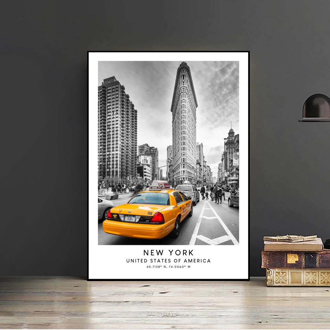 New York Minimalist Travel Poster, Wall Art Print - Image 2