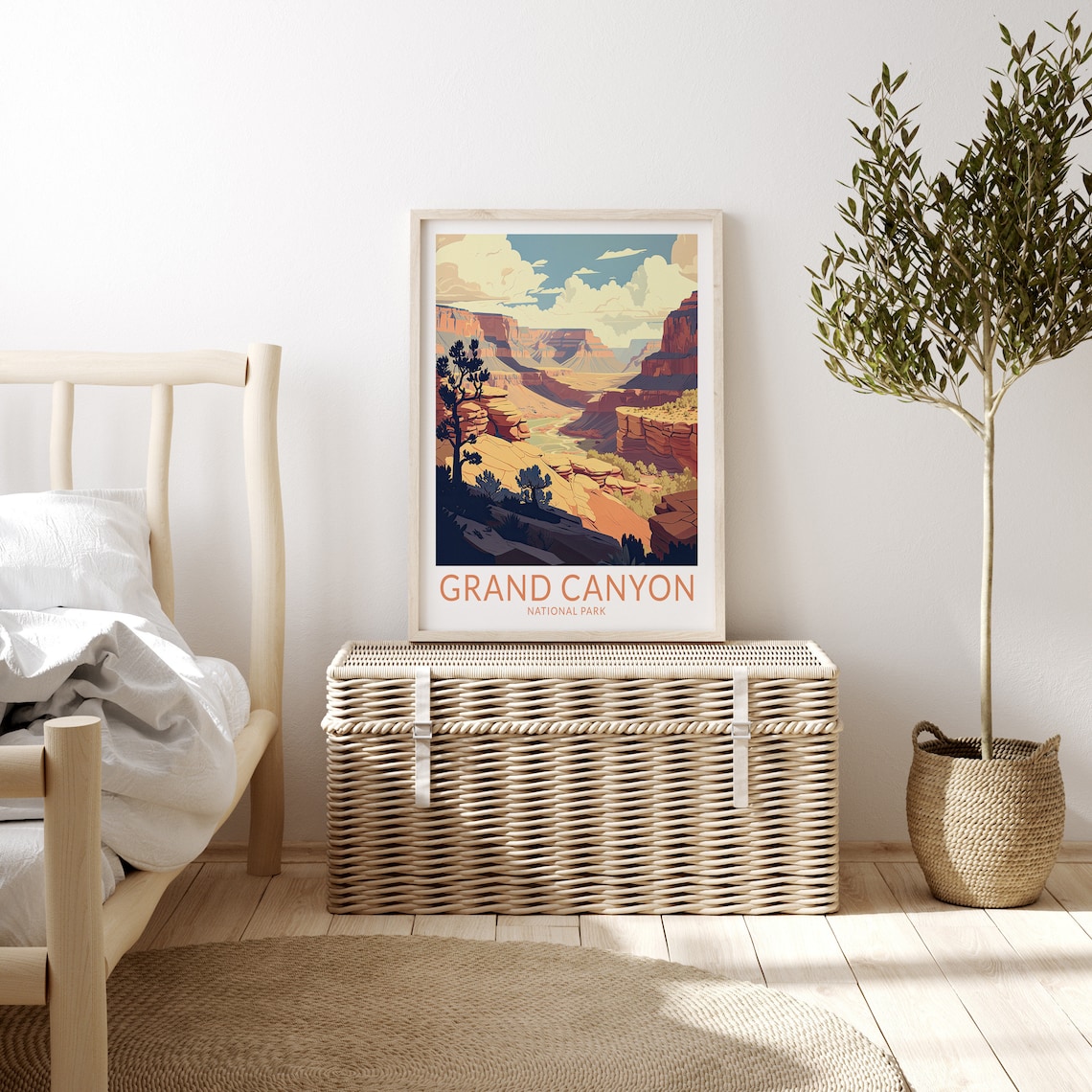 Grand Canyon Arizona Travel Poster, Travel Poster Print - Image 3