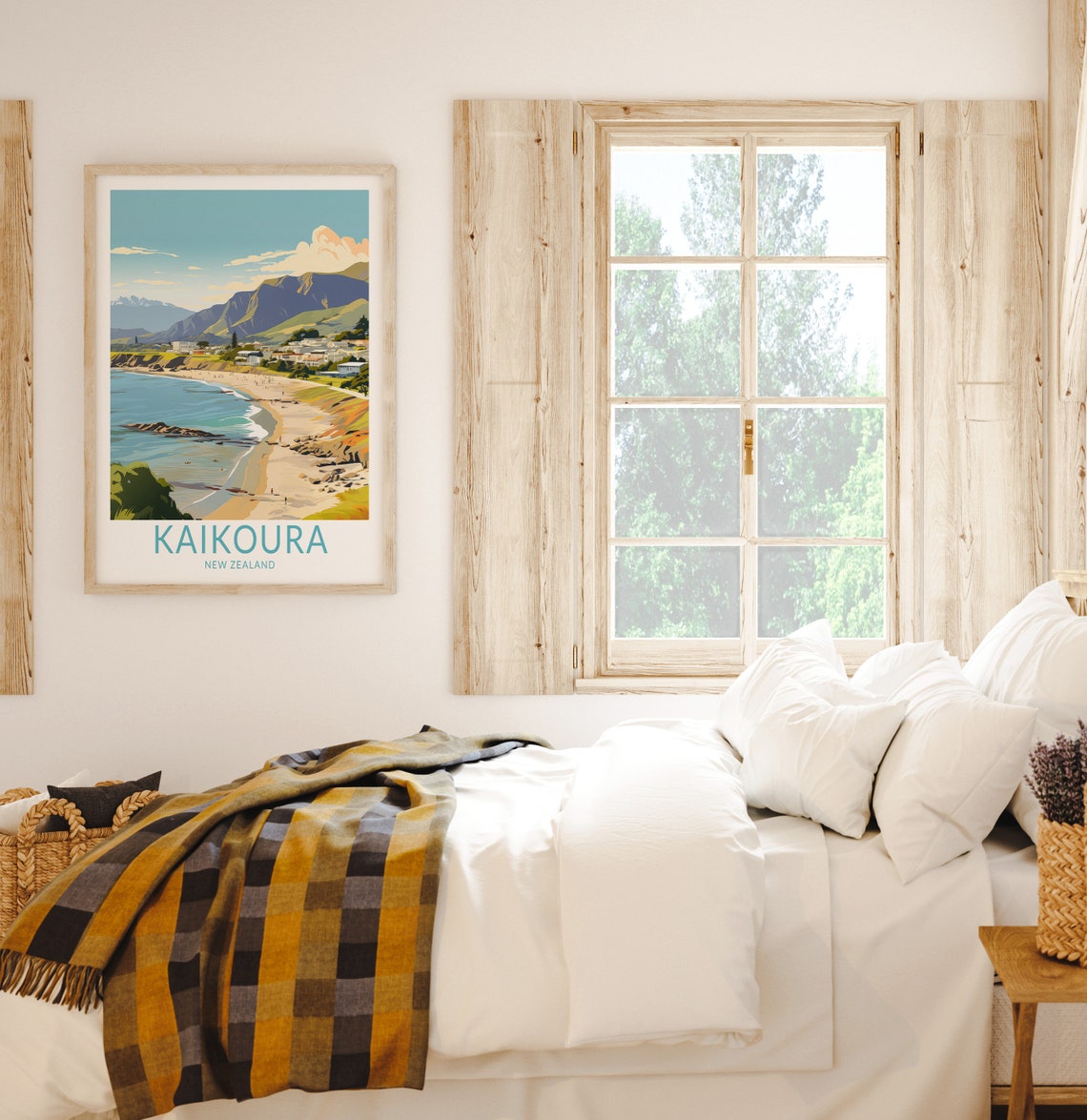 Kaikoura New Zealand Print Wall Art Kaikoura New Zealand Poster New Zealand Wall Art New Zealand Travel Print Kaikoura Travel Gift - Image 2
