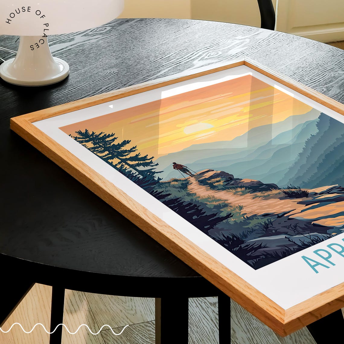 Appalachian Travel Poster North America Travel Wall Art Appalachian Usa Print City Personalised Gifts Travel Gifts - Image 3
