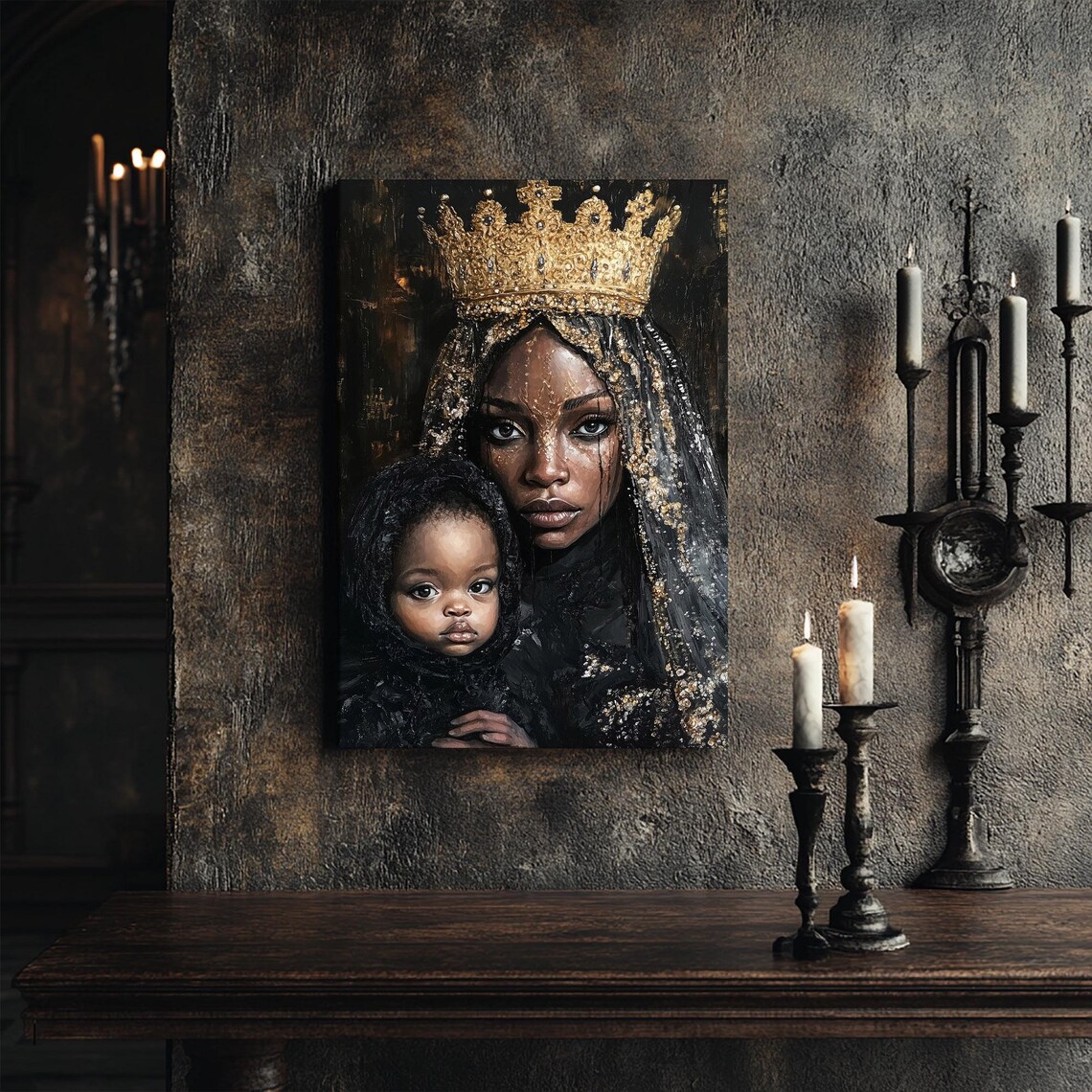 Erzulie Fine Art Print, Voodoo Goddess Art Print - Image 3