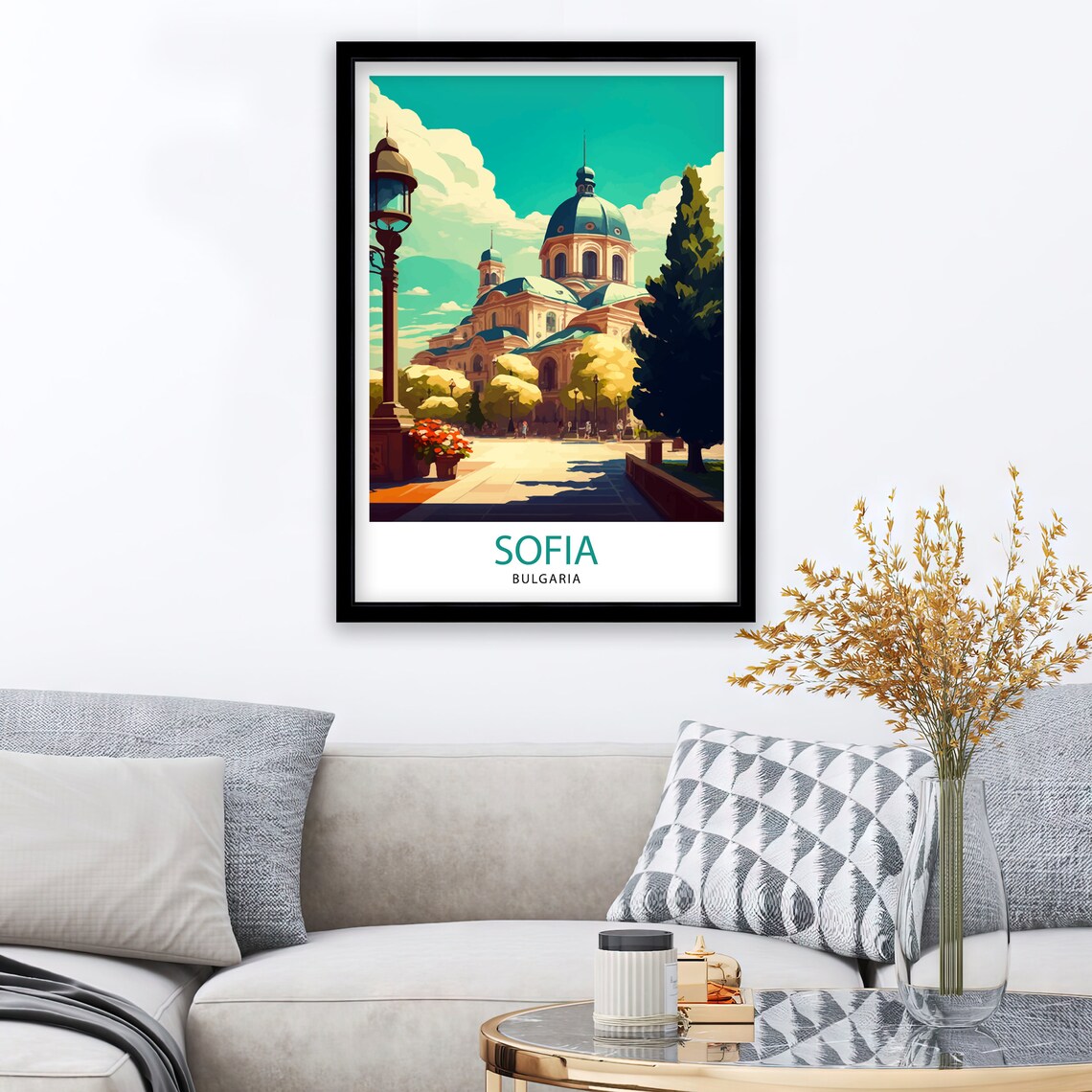 Sofia, Spain Travel Poster for Home Decor - Image 2