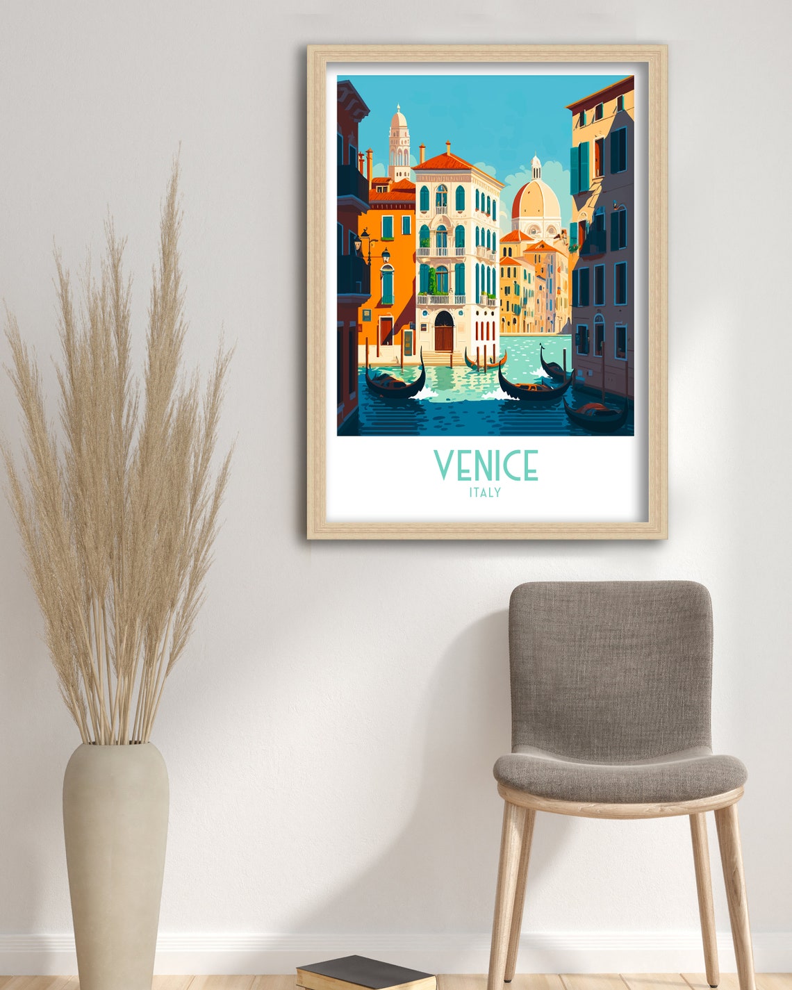 Venice Art Print Venice Travel Print Venice Poster Venice Travel Poster Venice Wall Art Italy Italy Print Travel Print - Image 3
